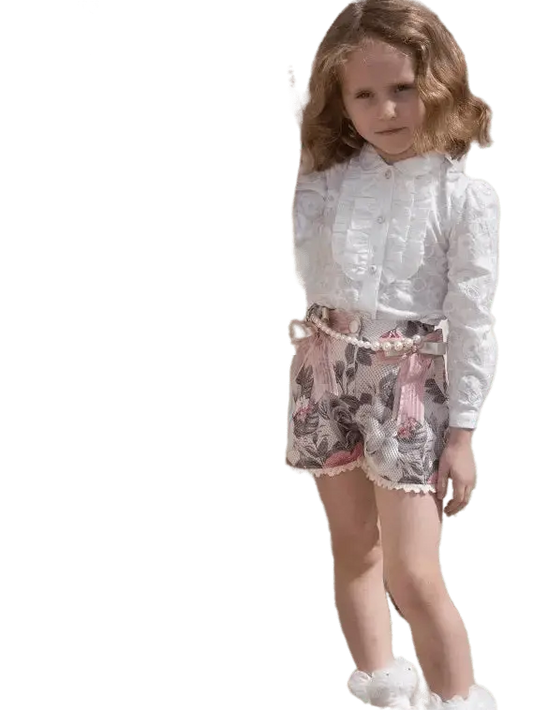 27106 - Beau Kids 2Piece Floral Set Cadiz Boutique, Inc.