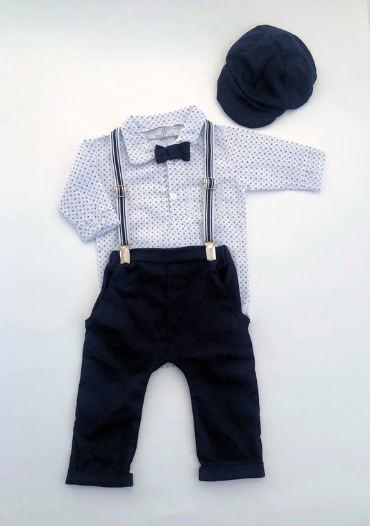 Beau Kids - 30280N - Navy 2pc Boy Set Cadiz Boutique, Inc.