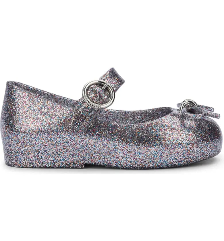 Mini Melissa - 32803SG - Sweet Love Silver Glitter Cadiz Boutique