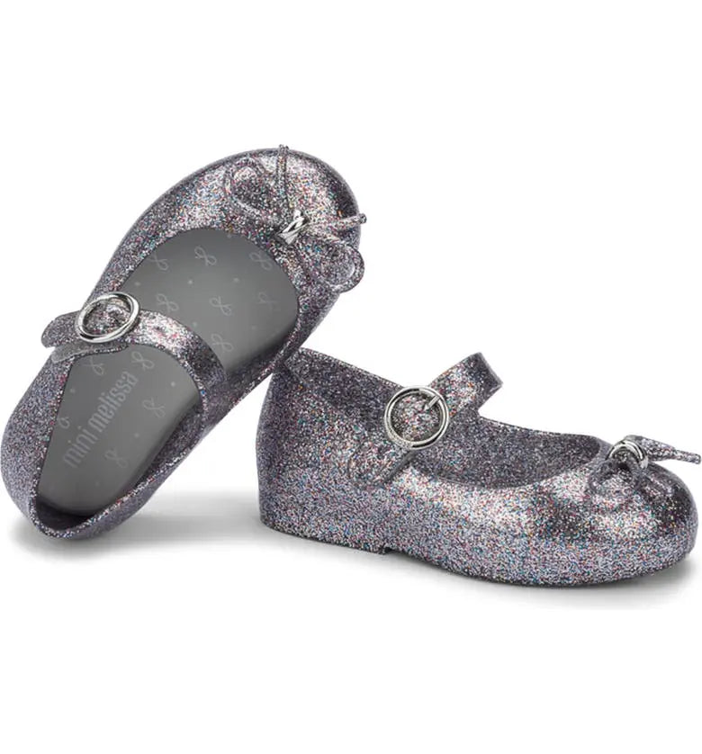 Mini Melissa - 32803SG - Sweet Love Silver Glitter Cadiz Boutique