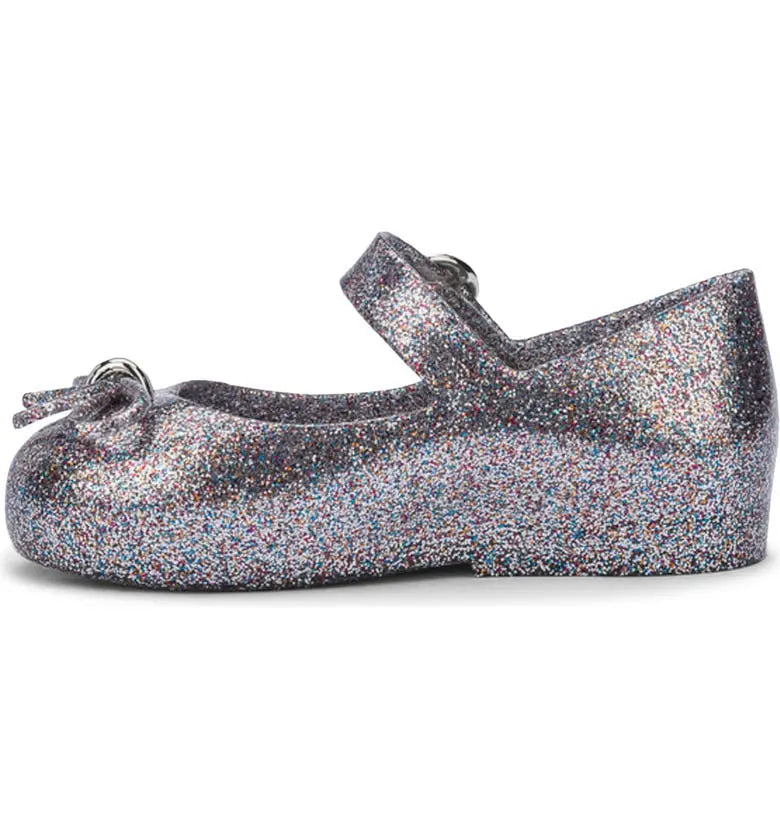 Mini Melissa - 32803SG - Sweet Love Silver Glitter Cadiz Boutique