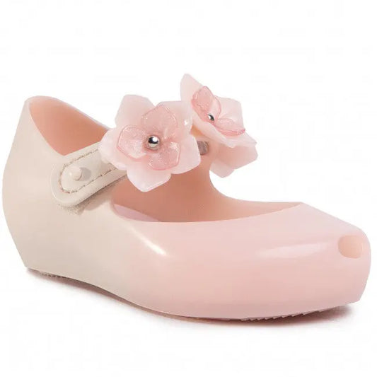 Mini Melissa - Ultragirl Flower Pink Beige Cadiz Boutique