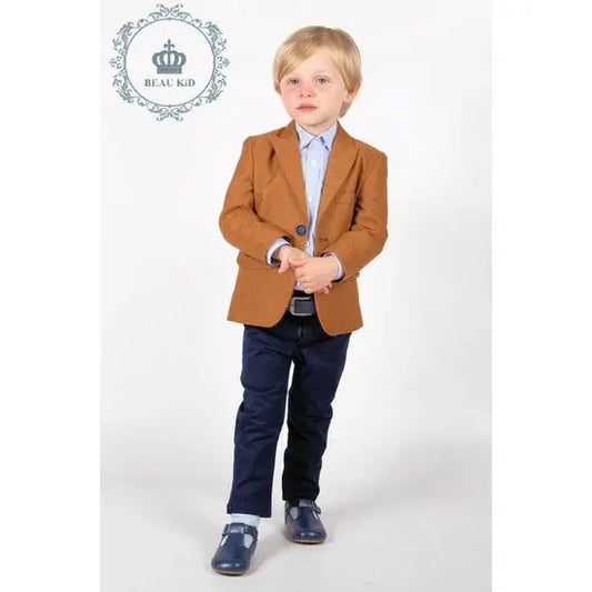 Beau Kids - 45643 - Harry Mustard Suit Cadiz Boutique, Inc.