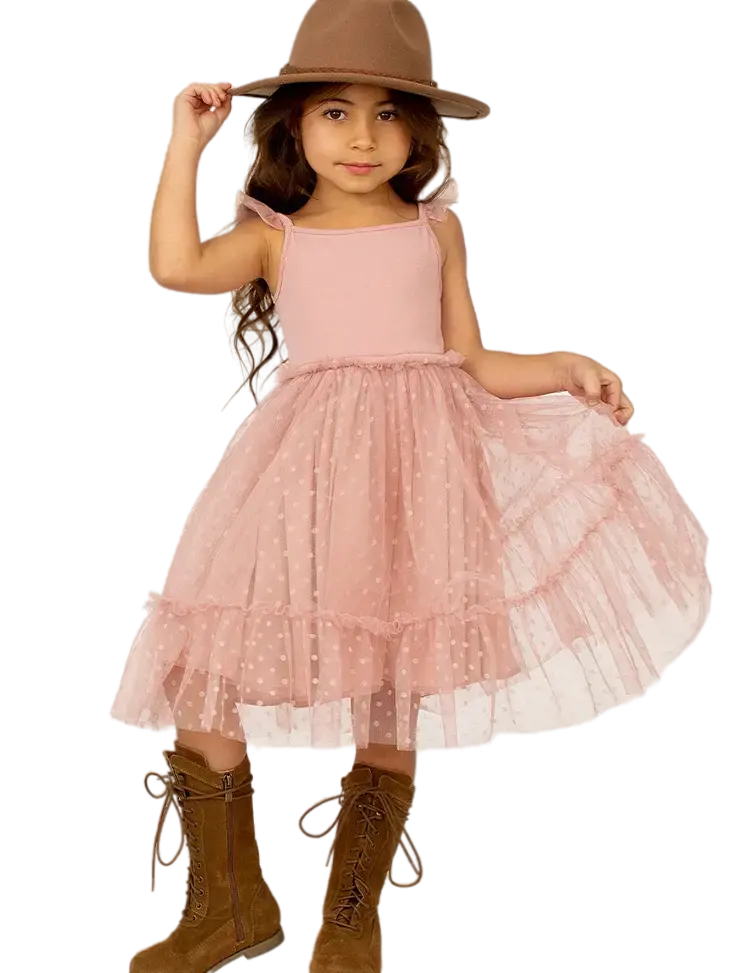 76001 -  Joyfolie Leigh Dress in Mauve Cadiz Boutique, Inc.