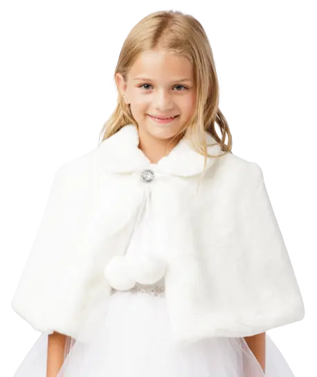 TT7891 - Faux Fur Cape Cadiz Boutique, Inc.