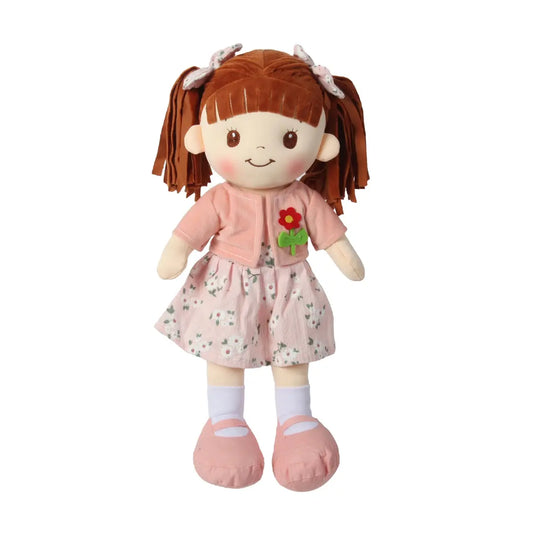 90964 - Linzy 16" Little Sweet Heart Peach Doll Cadiz Boutique, Inc.