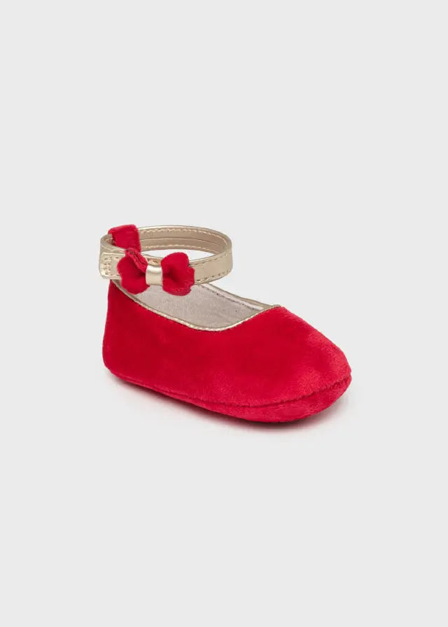 Mayoral 9457R - Velvet Shoes Red Cadiz Boutique, Inc.