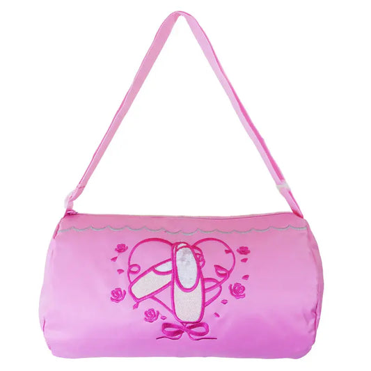 BG123P - Pink Ballet Shoes Rose Duffel Cadiz Boutique, Inc.