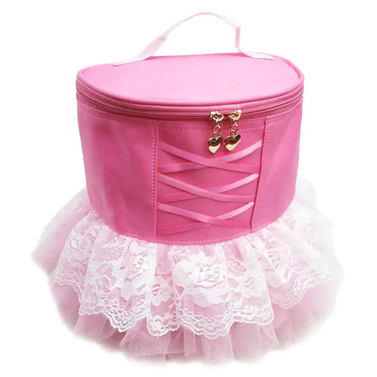 BG126P - Lace Tutu Trim Pink Back Pack Cadiz Boutique, Inc.