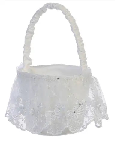 BK7 - White Basket Cadiz Boutique