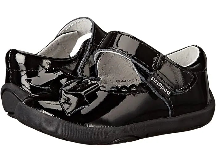 Pediped GRIP 'N' GO™ BETTY BLACK PATENT Cadiz Boutique