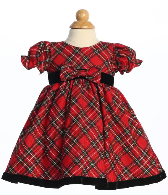 C814 - Lito Plaid Dress Cadiz Boutique, Inc.