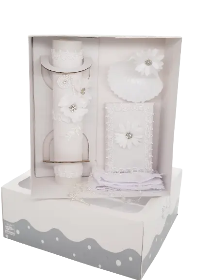 BAP1 - Baptismal Candle Set Cadiz Boutique, Inc.