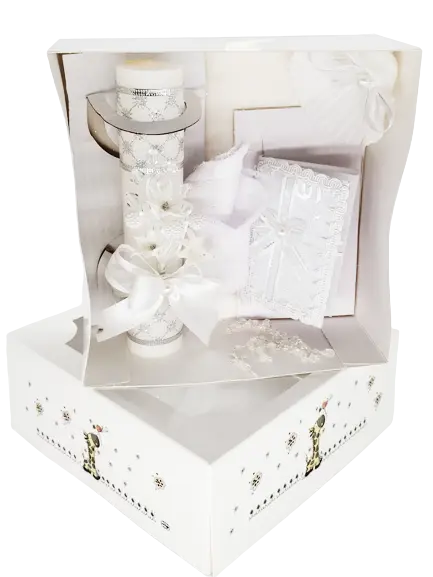 BAP2 - Baptismal Candle Set Cadiz Boutique, Inc.