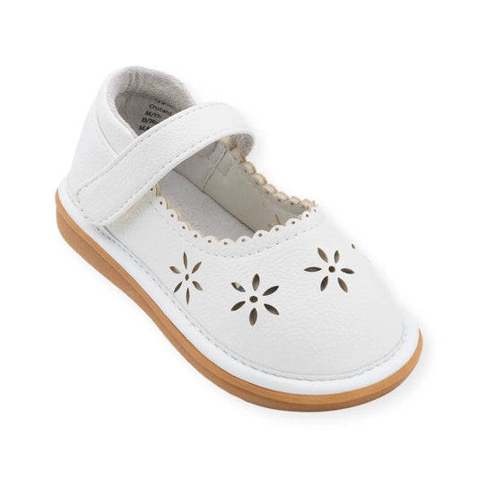 Wee Squeak - AM4400WH - ELLIE WHITE SHOE Cadiz Boutique