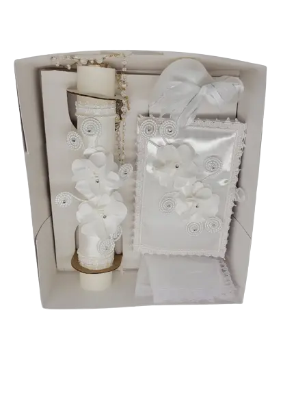 BAP17 - Baptismal Candle Set Cadiz Boutique, Inc.