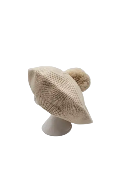 H17 - Pom Pom Beret Cadiz Boutique, Inc.