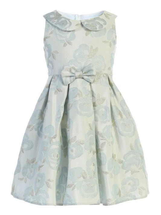 Sweet Kids - SK787 - BLOSSOM COLLARED JACQUARD WITH METALLIC Cadiz Boutique