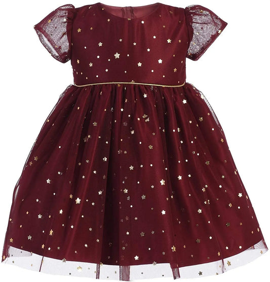 MAROON STAR AND MESH Cadiz Boutique