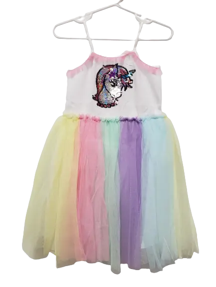 Unicorn Sequence Dress Cadiz Boutique