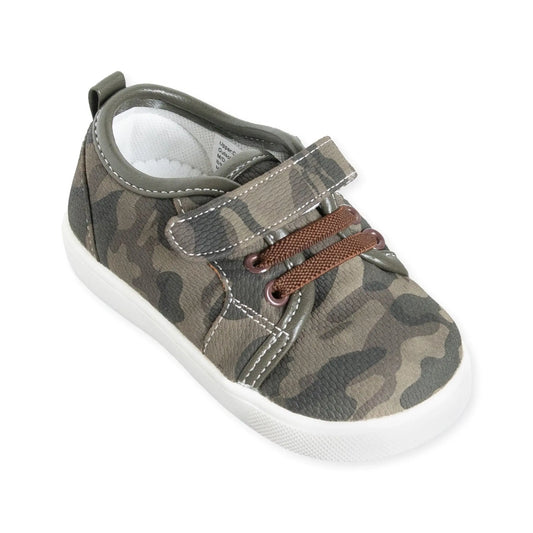 Wee Squeak - AT6000CM - CAMO TENNIS SHOE Cadiz Boutique