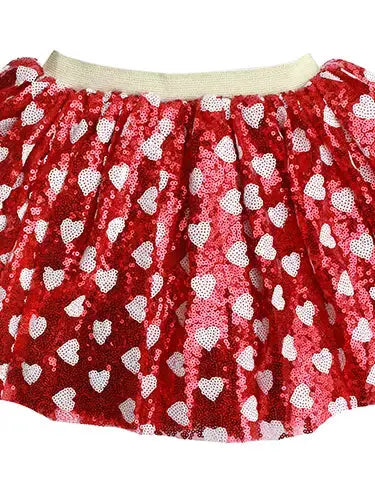 RSHT - Sparkle Sisters Red Sparkle Heart Tutu Cadiz Boutique, Inc.